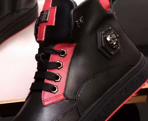 PhiliPP Plein High-Top Fashion Men Shoes--017